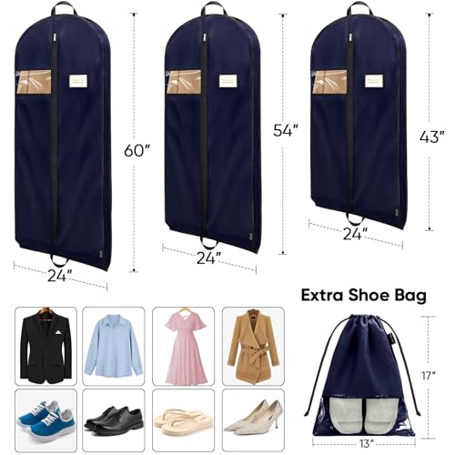 1PK Garment Bags for Hanging Clothes