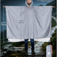 Hooded Rain Poncho for Adult Waterproof Lightweight Raincoat