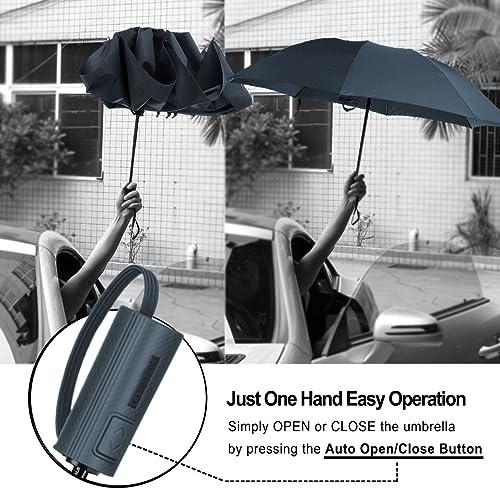 Umbrella Compact Inverted Folding Umbrellas Auto Open Auto Close