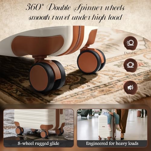Luggage Sets with Spinner Wheels (7 Count)