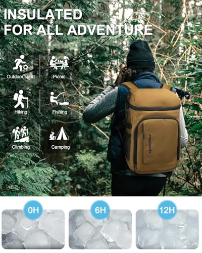 Cooler Backpack Insulated Leak Proof for Women Men Soft Cooler Bag