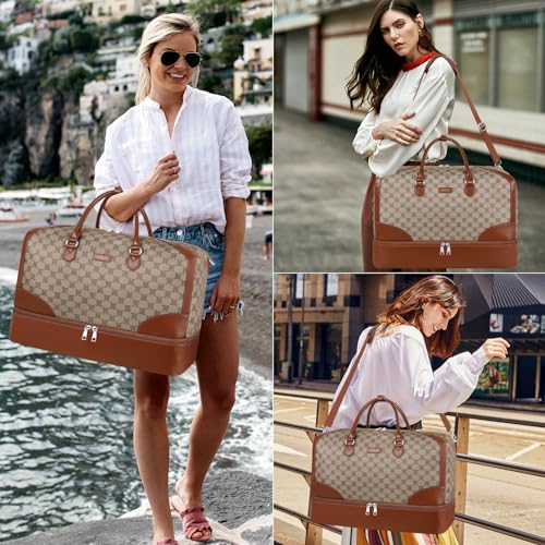 Weekender Bag for Women Travel Duffel Bag