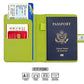 Premium Leather Passport Holder Covers Case