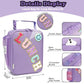 Lunch box Insulated Soft Bag Mini Cooler Back to School Thermal Meal Tote Kit With Buckle and Mesh Side Pocket for Girls
