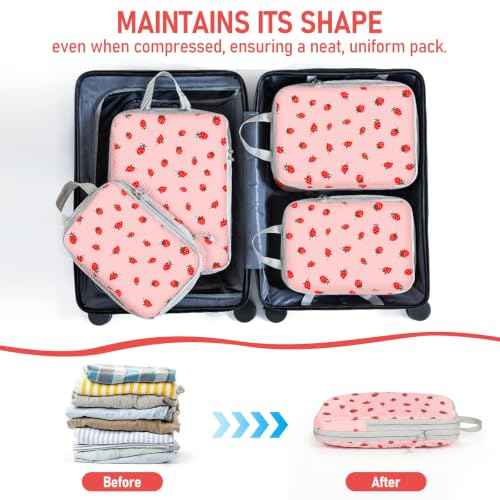 6 Set Compression Packing Cubes