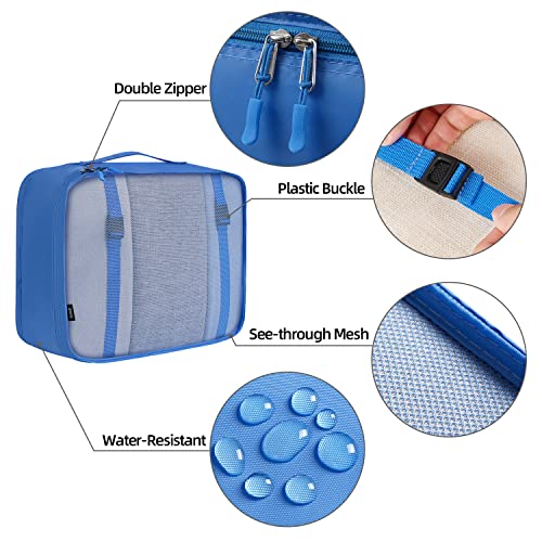 10 Set Packing Cubes Various Sizes Packing Organizer for Travel Accessories Luggage Carry On Suitcase