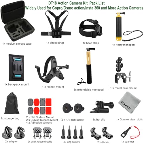 Accessory Kit for DJI Osmo Action 6