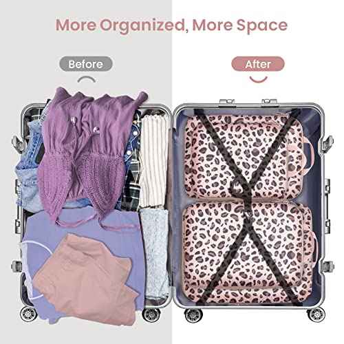Compression Packing Cubes for Suitcases (5 Count)