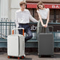20 Inch Carry On Luggage Aluminum Frame Spinner Wheels