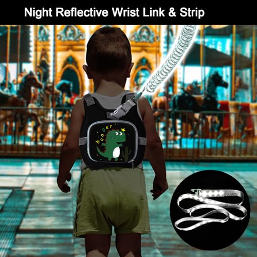 Toddler Harness Leash+ Anti Lost Wrist Link