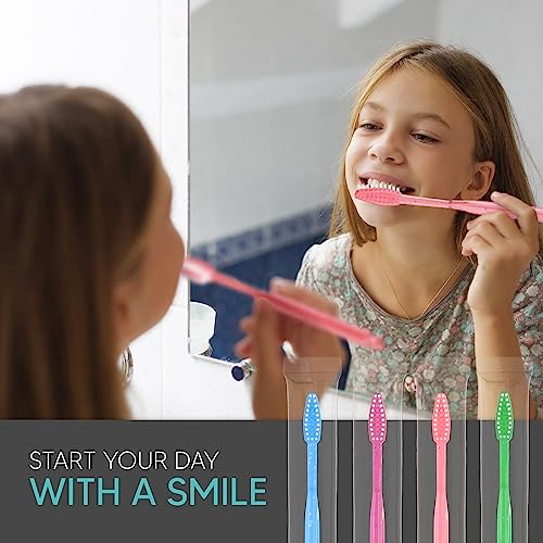 144 Pack Disposable Toothbrushes with Toothpaste (144 Count)