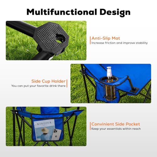 Portable Camping Chairs for Adult (2 Count)