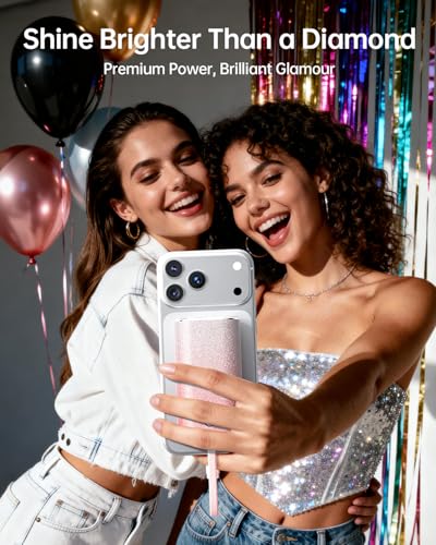 Sparkly 10000mAh Portable Charger