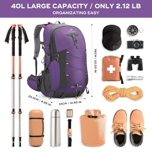 40L Hiking Backpack