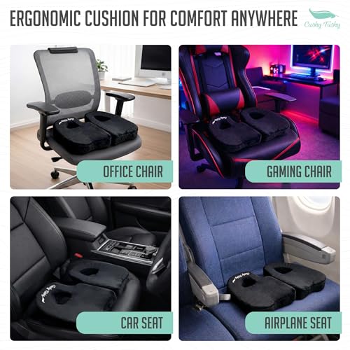 Premium Foldable Piriformis Seat Cushion