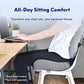 Cushion Lab Patented Pressure Relief Seat Cushion for Long Sitting Hours on Office & Home Chair