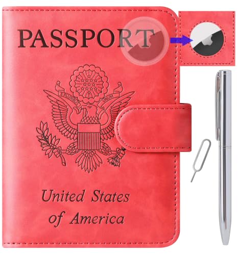 Airtag Passport Holder for Travel