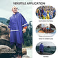 Hooded Rain Poncho for Adults