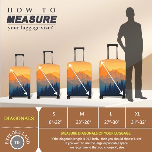 Luggage Cover Fits 18