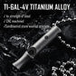 KA22 Titanium EDC Whistle Outdoor Emergency Whistle for Keychain