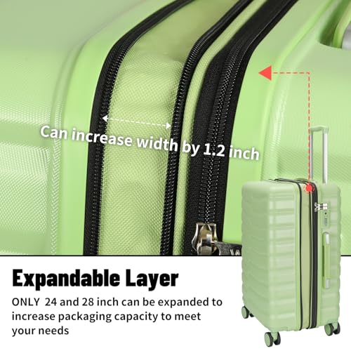 5 Piece Hardside Luggage Set (5 Count)