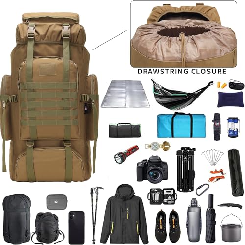 Hiking Backpack for Men 70L
