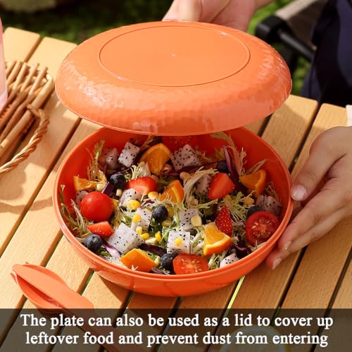 6 Piece Camping Mess Kit with Bowl