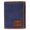 Extra Capacity Trifold Wallet for Men