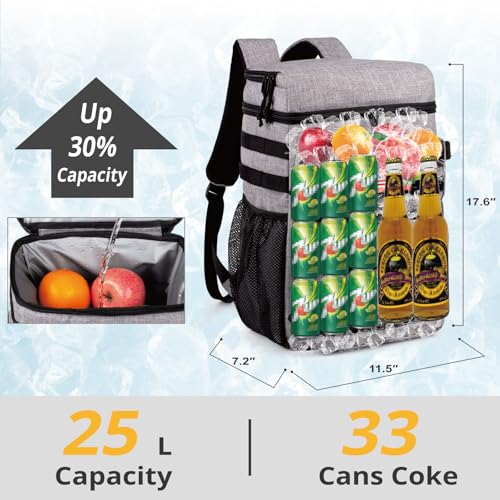 Tactical Backpack Cooler for Men (38 Count)