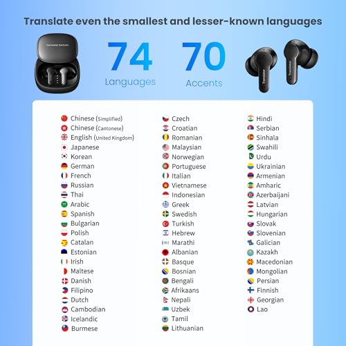 AI Translation Earbuds 3