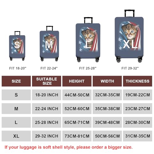 Travel Luggage Cover Suitcase Cover Protector Skins 18