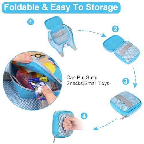 Toddler Harness Leash + Anti Lost Wrist Link