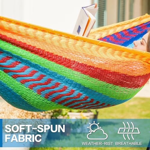 Double Hammock with Stand for Outside