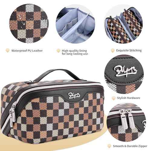 Travel Makeup Bag Organizer Cosmetic Bag (3 Count)