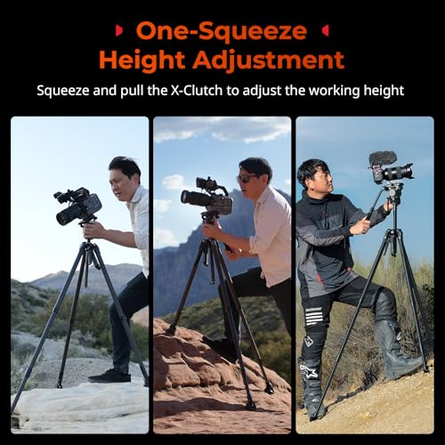 x Potato Jet Tribex Carbon II Hydraulic Carbon Fiber Tripod