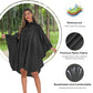 Rain Poncho for Adults with Zipper