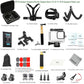 Accessory Kit with Waterproof Case for Go Pro Hero 13 12 11 10 9 Black. Underwater Diving Housing Floating Hand Grip Screen Protector Bundle Pack for GoPro 13 12 11 10 9 Camera