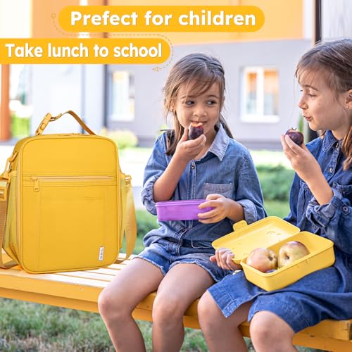 NOL Nylon Waterproof Kids Lunch Bag