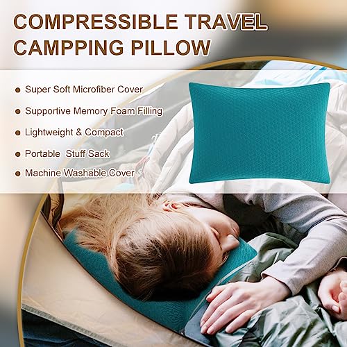Memory Foam Travel Pillow