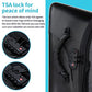 Expandable Luggage with Spinner Wheels