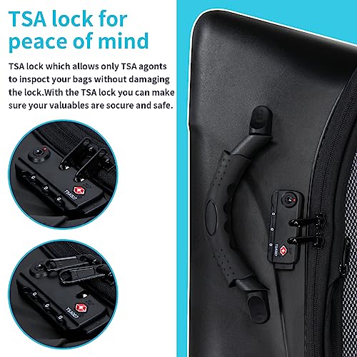 Expandable Luggage with Spinner Wheels