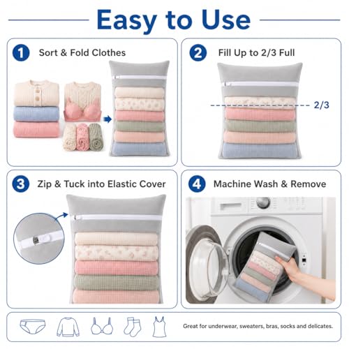 Gray 5 piece set in bags (5.99 Count)