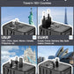 Universal Travel Adapter 120W GaN Fast Charger for Europe UK US