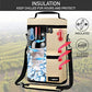 Insulated 2 Bottle Wine Bag Tote Leakproof Carrier Cooler Gift