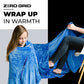 Lightweight Airplane & Travel Blanket with Foot Pockets
