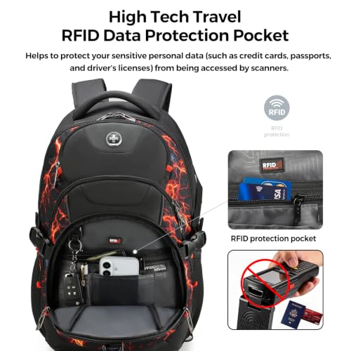 Laptop Backpack with USB Charging Port