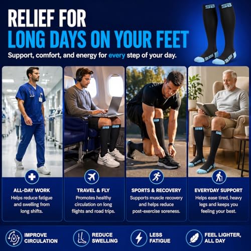 Compression Socks for Men & Women