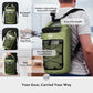 5/10/25/30/40L Waterproof Dry Bag & Phone Case - Large Floating Dry Backpack for Kayaking, Travel, Hiking, Fishing, Camping, Motorcycles & Beach, Heavy-Duty Roll Top Men/Women (Green)