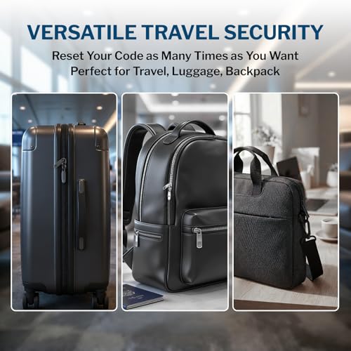 Open Alert TSA Approved Luggage Locks (4 Count)