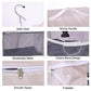 Travel Portable Hanging Shelves Closet Organizer Packing Luggage Storage with Multifunctional and Foldable Invisible Compartment